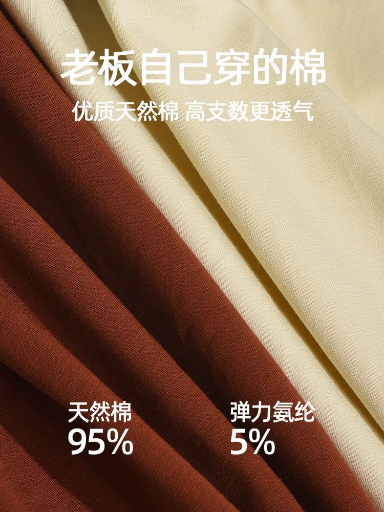 Source manufacturers pure cotton men's underwear summer boxer teenagers four-corner pants shaking voice fast hand generation shorts men - Image 22