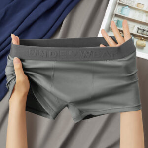 1-3 men's underwear cotton Maillard color vintage boys boxers waist comfortable breathable four corners