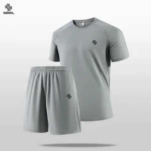 High-quality men's and women's sportswear, casual short-sleeved and short-shorts sets
