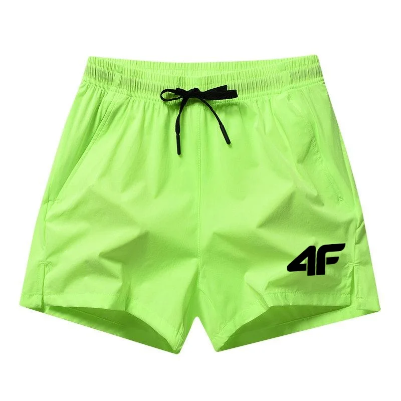 Mens Gym Shorts Casual Lightweight Sports Sweatpants with Pockets Running Jogging Beach Swimwear for Men - Image 3