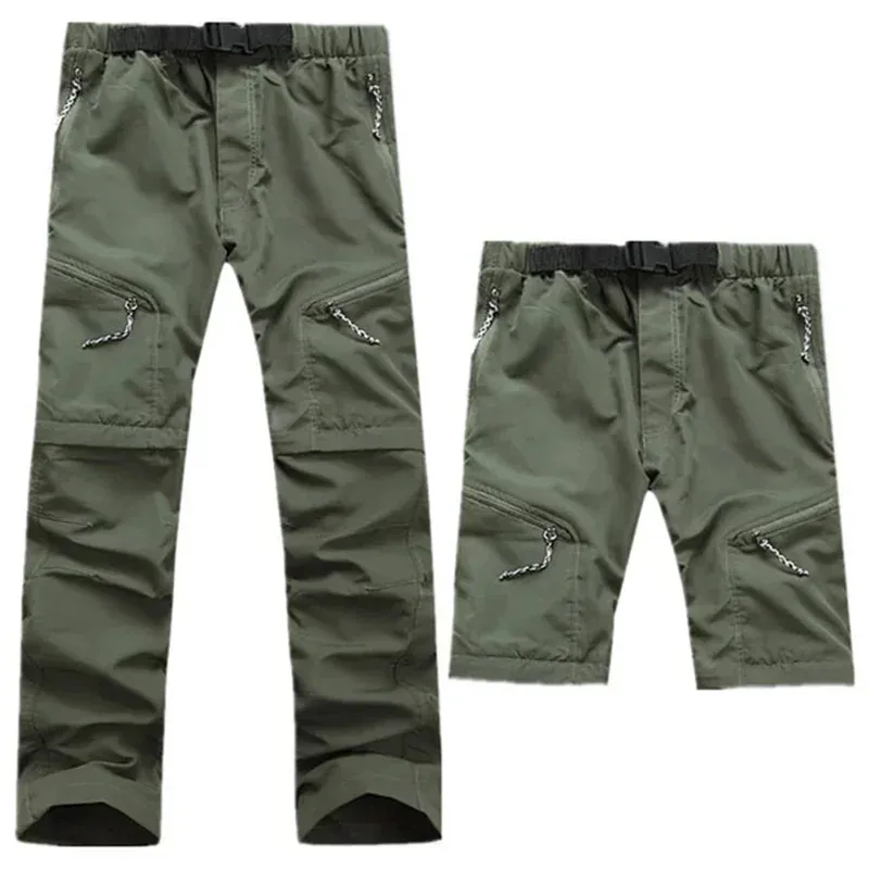2026 New Men Lightweight Hiking Pants Quick Dry Outdoor Casual Pants Outdoor Shorts for Fishing Camping Cargo Trousers Men Women - Image 5