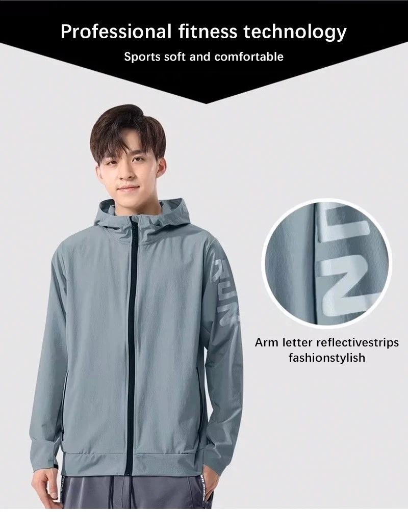 Men's Sportswear Set - Loose - Fit, Quick - Dry, Ideal for Fitness, Running, Gym & Outdoor Training - Image 16