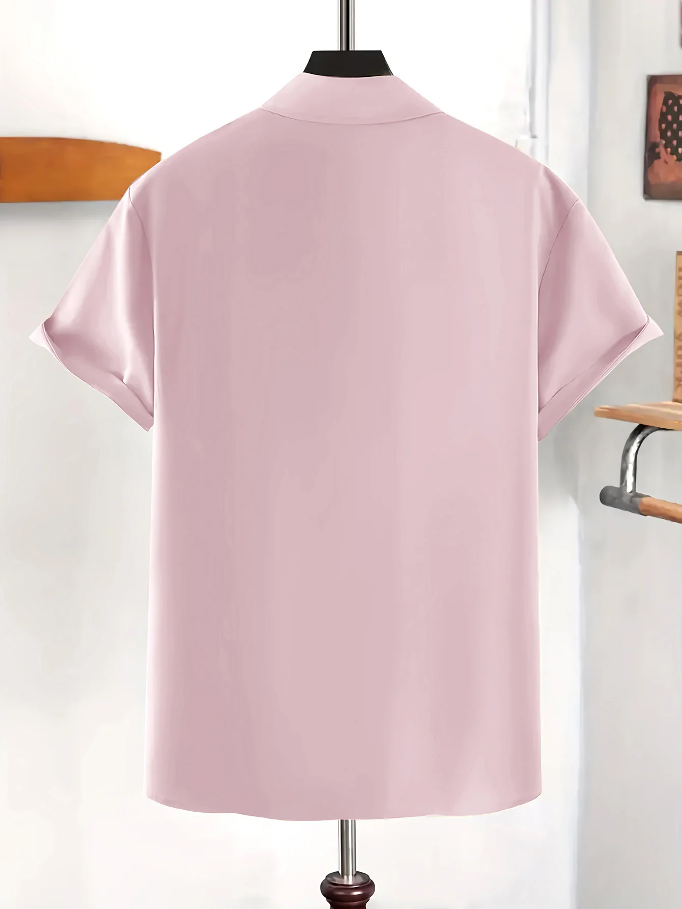 Europe and the United States Men's Summer Casual Loose Cardigan Men's Short-Sleeved Shirt Trend Men T-Shirt Casual Shirt - Image 5