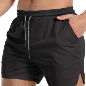 Men's sports shorts, fitness pants, casual running shorts, mesh quick-dry breathable training shorts for marathon