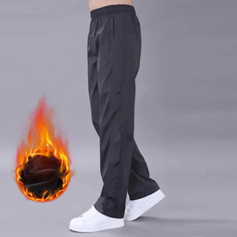 Men's Pants Sweatpant Quick Dry Breathable Pants Spring Sports Trouser Elastic Waist Straight Wide Joggers Running Tracksuit Men - Image 8