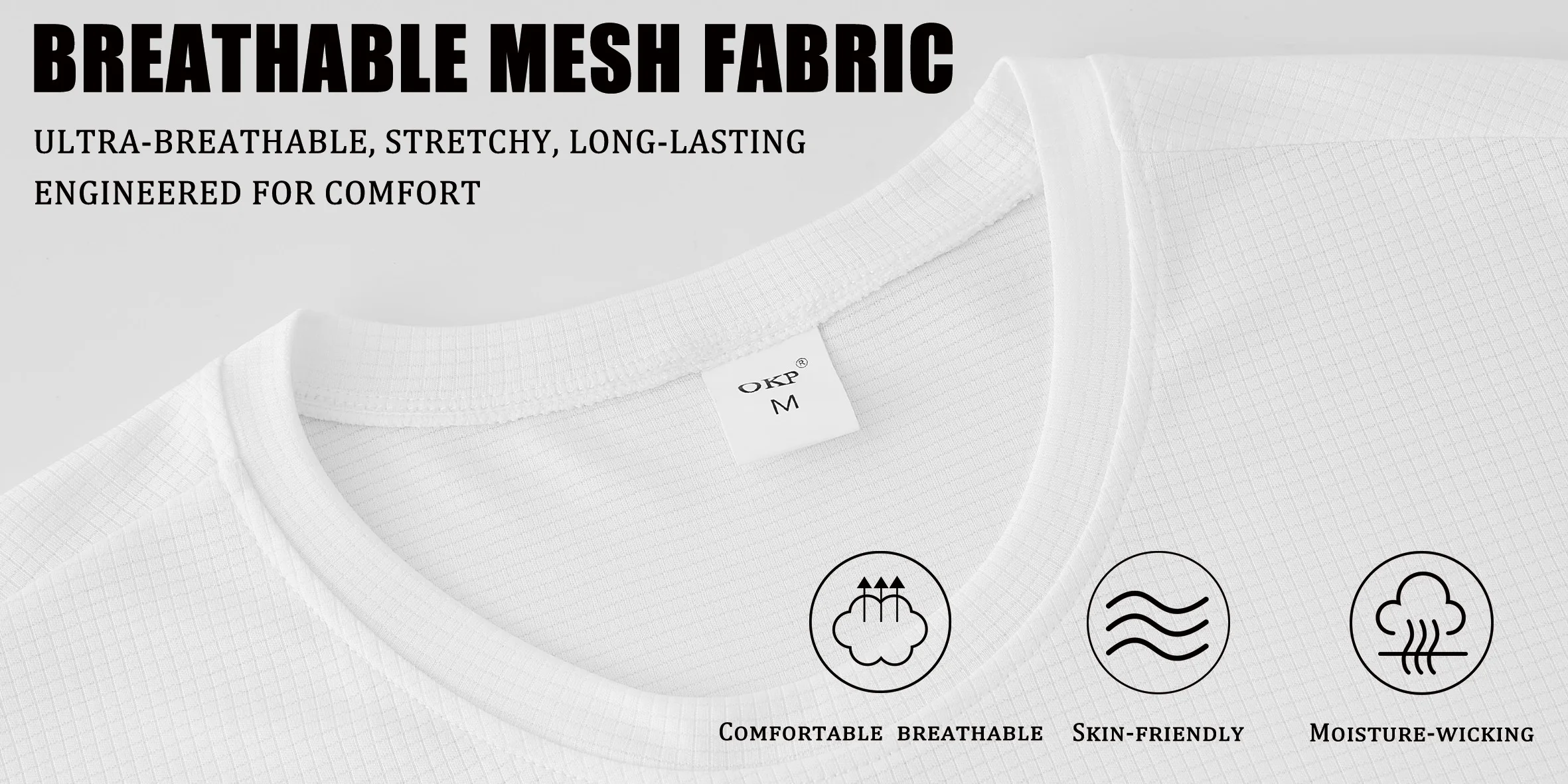 6-Pack Men's Breathable Polyester Crew Neck T-Shirts - Lightweight, Moisture-Wicking Short Sleeve Tops in Multiple Colors for Casual Wear and Outdoor Activities - Image 13