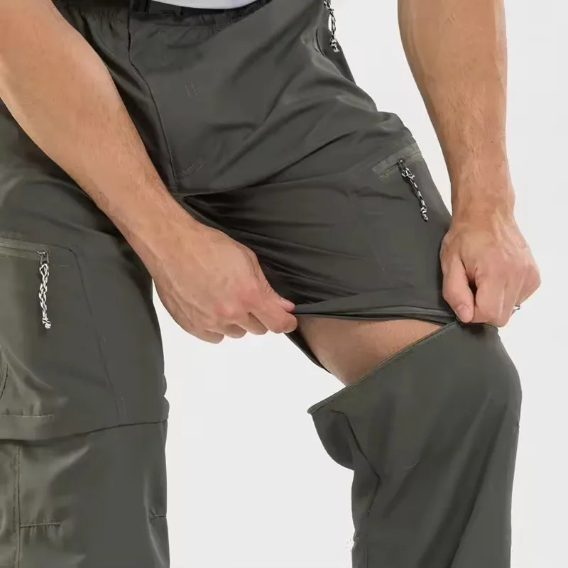 2026 New Men Lightweight Hiking Pants Quick Dry Outdoor Casual Pants Outdoor Shorts for Fishing Camping Cargo Trousers Men Women - Image 3