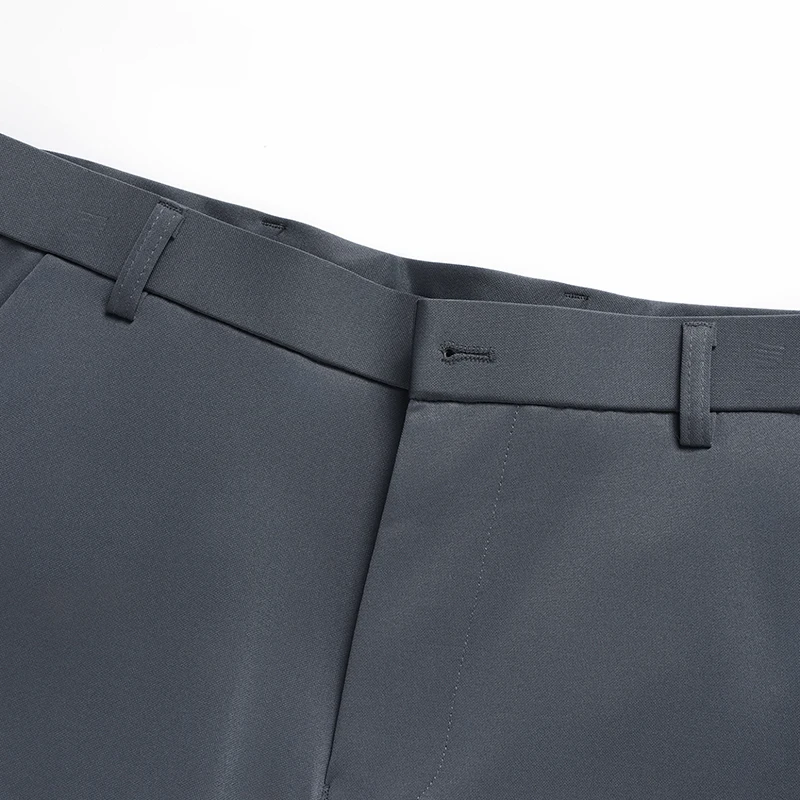 29-42 Men's Summer Pants Thin Straight Stretch Casual Pants with No Trace No Ironing Fabric Silky and Cool Feeling - Image 4